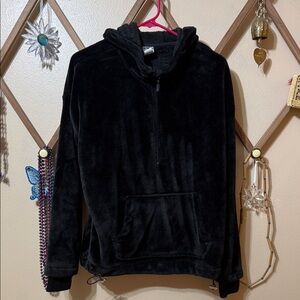 Athletic Works Black Teddy Jacket